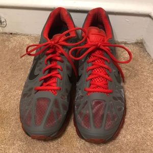 Men’s size 11 Grey and Red Nike AirMax Sneakers
